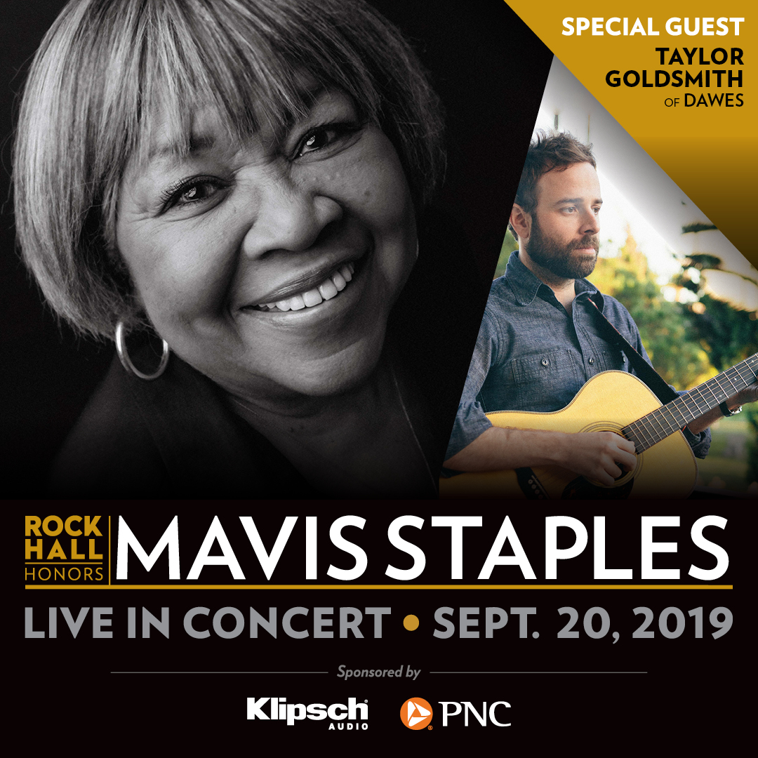 Taylor Joining Mavis Staples at Rock Hall Honors Concert Lineup