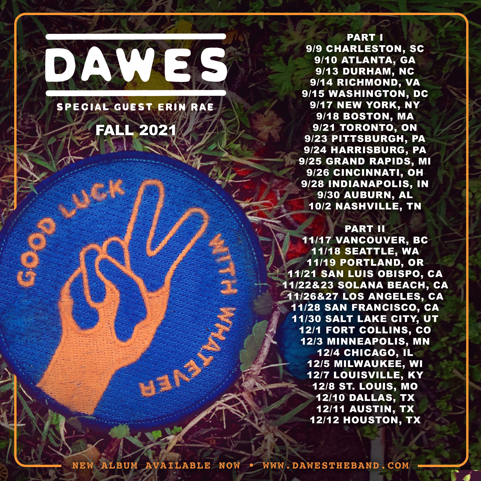 Dawes Fall Tour 2021